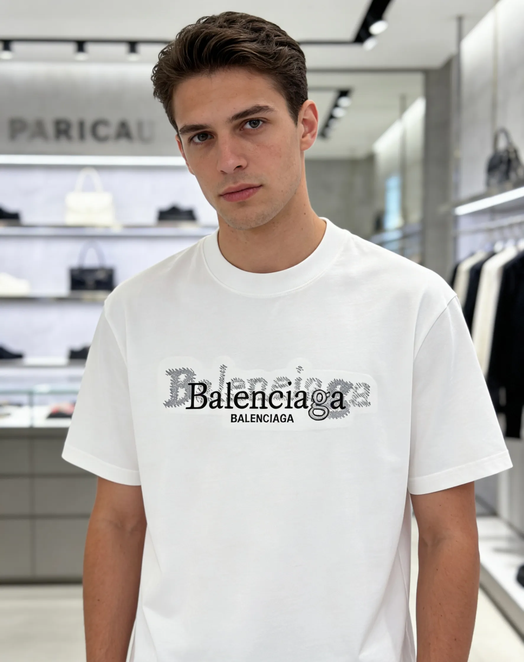 2026 New Arrival New Arrival T Premium ！ logo Premium . . . . . ！ ：Black White Sizes：M 3XL